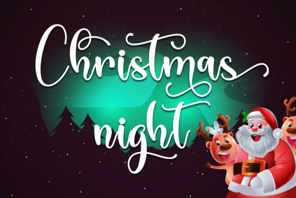 Christmas Style Font Poster 5