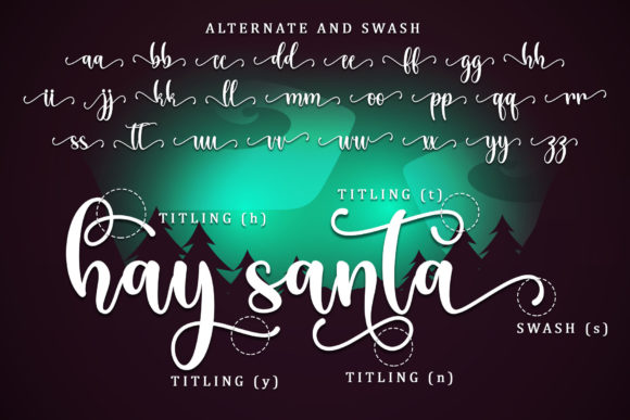 Christmas Style Font Poster 7