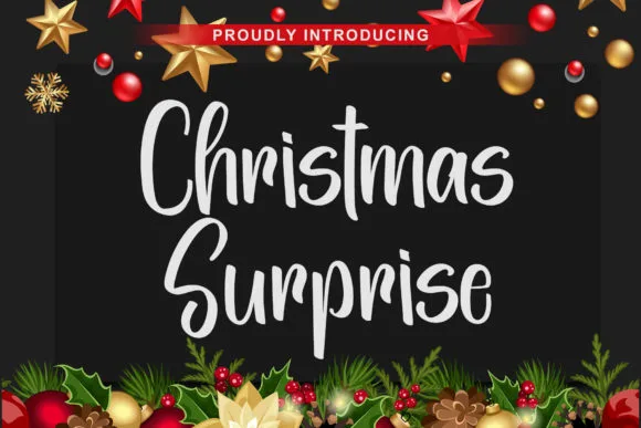 Christmas Surprise Font Christmas Surprise Font Poster 1