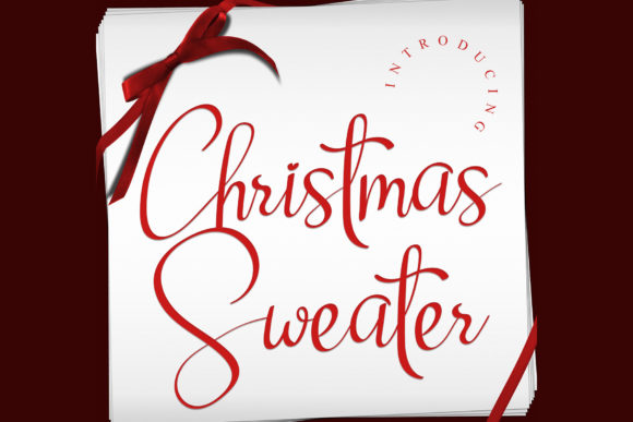 Christmas Sweater Font