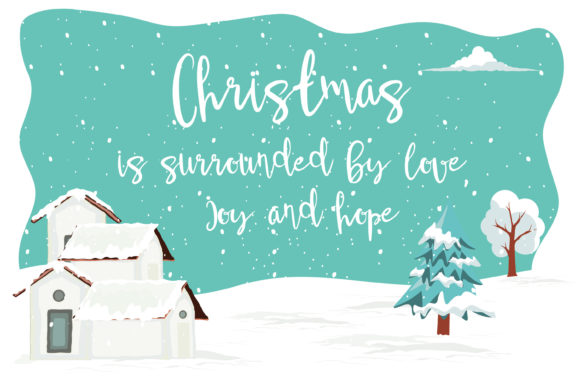 Christmas Wisdom Font Poster 4