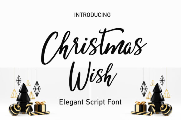 Christmas Wish Font Poster 1