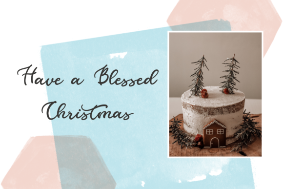 Christmas Wishes Font Poster 7