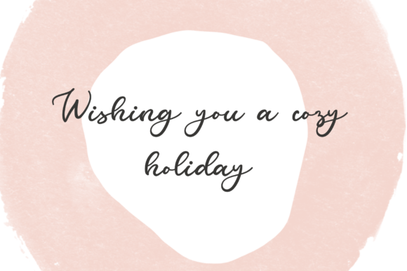 Christmas Wishes Font Poster 8