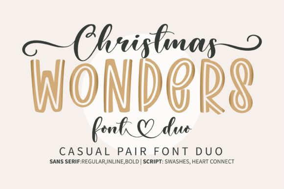 Christmas Wonders Font Poster 1