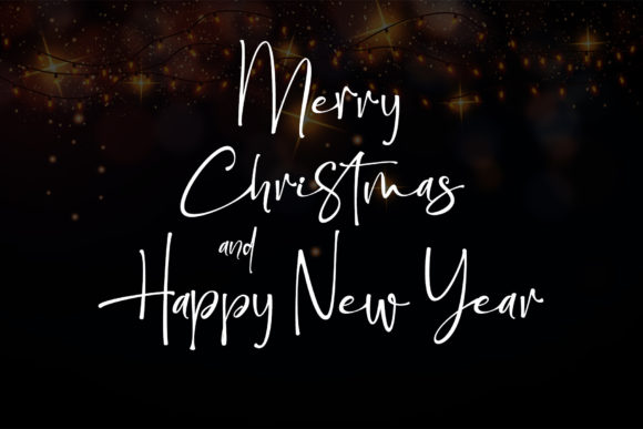 Christmas Worship Font Poster 3