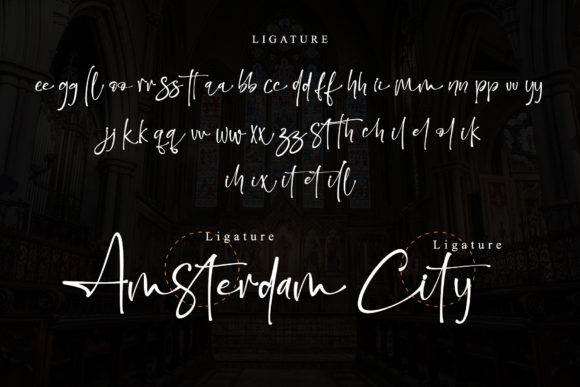Christmas Worship Font Poster 9