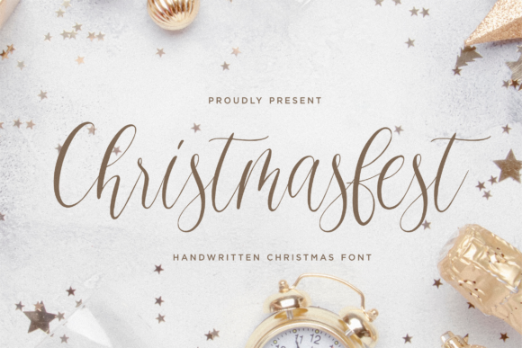 Christmasfest Font Poster 1