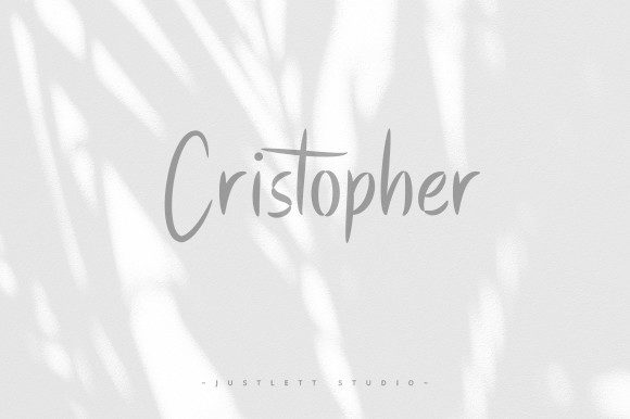 Christopher Font Poster 3