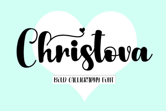 Christova Font Poster 1