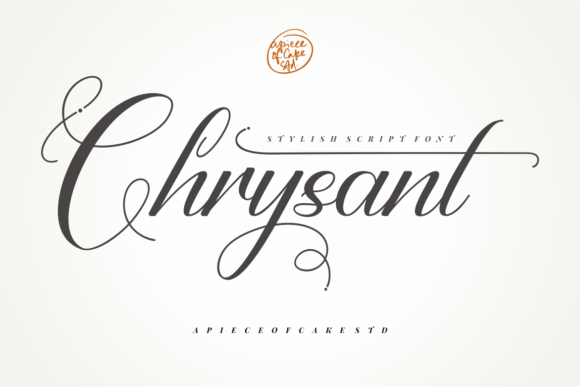 Chrysant Font Poster 1