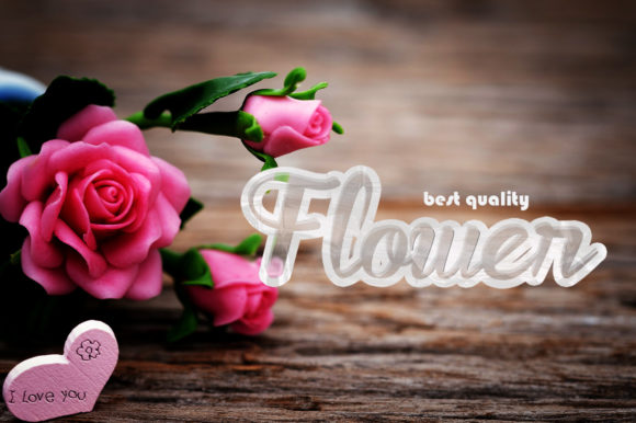 Chunky Font Poster 7