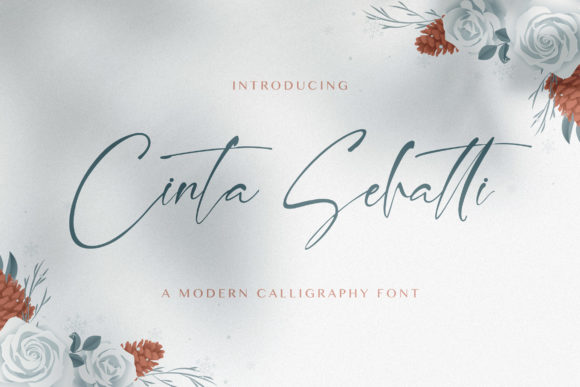 Cinta Sehatti Font Poster 1