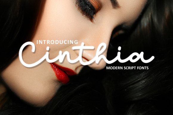 Cinthia Font Poster 1