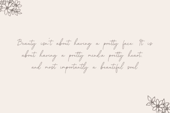 Cinthya Font Poster 3