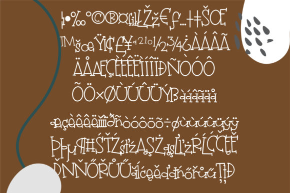 Clackhead Font Poster 10