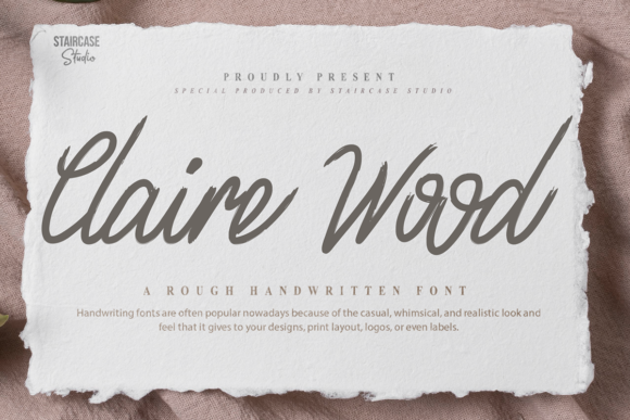 Claire Wood Font