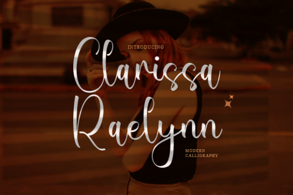 Clarissa Raelynn Font Poster 1