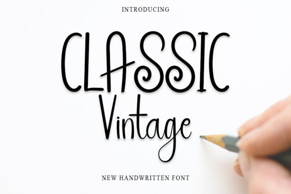 Classic Vintage Font