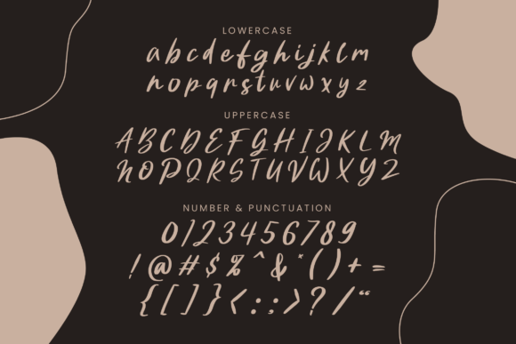 Clathing Font Poster 2