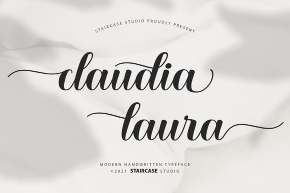 Claudia Laura Font Poster 1