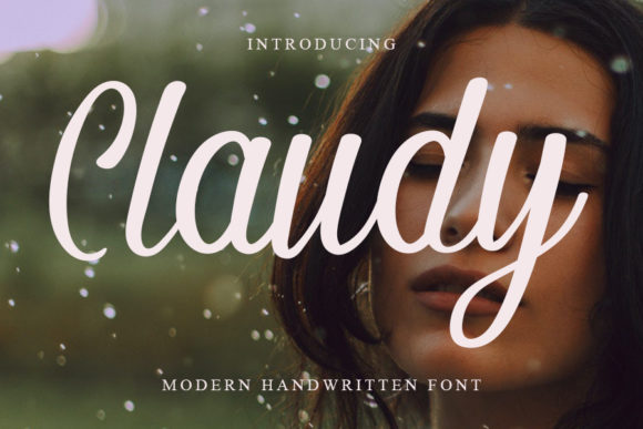 Claudy Font Poster 1