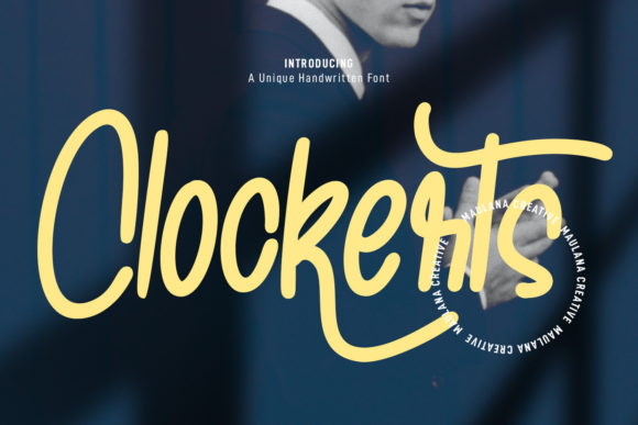 Clockerts Font Poster 1