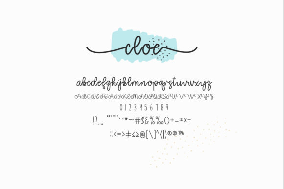 Cloe Font Poster 9