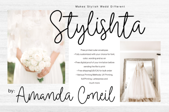 Clothingline Font Poster 5