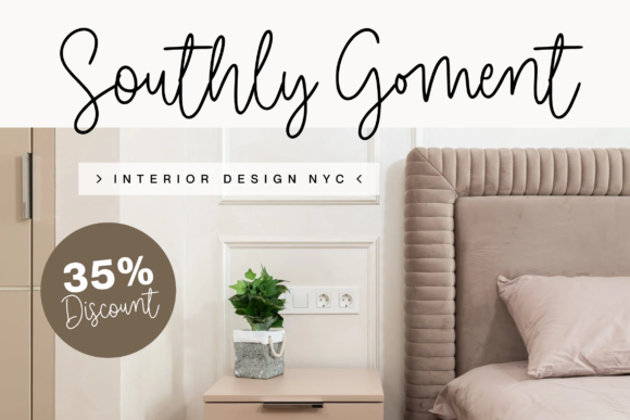 Clothingline Font Poster 7