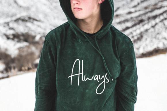 Clothingside Font Poster 3