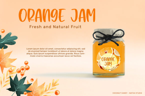 Coconut Candy Font Poster 6