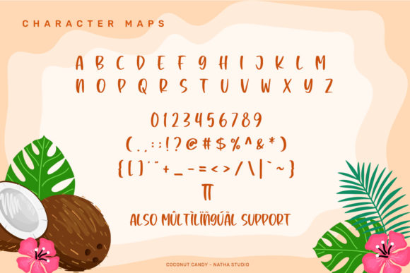 Coconut Candy Font Poster 7