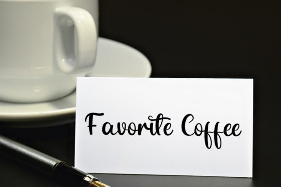 Coffeehouse Font Poster 2