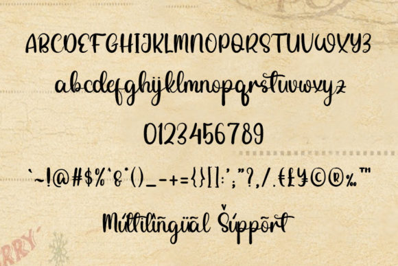 Coffeehouse Font Poster 5
