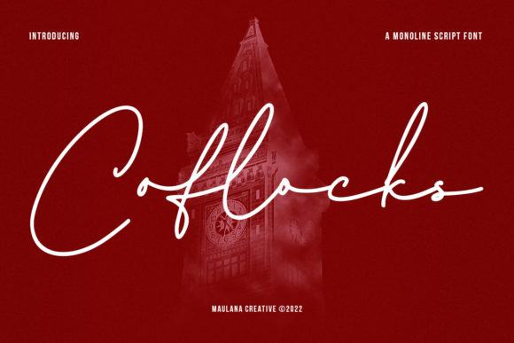 Coflocks Script Font