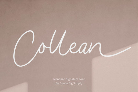 Collean Font Poster 1