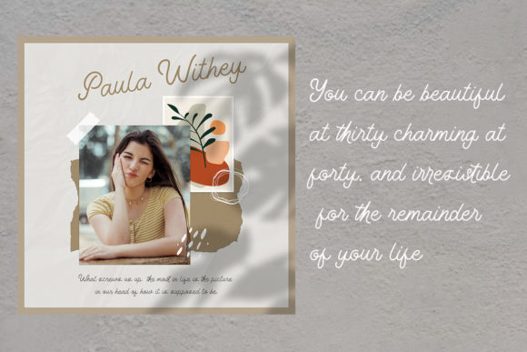 Confetto Font Poster 6