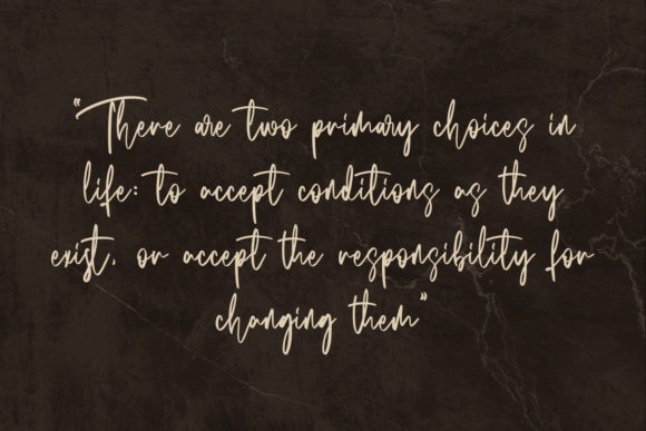 Conspirates Signature Font Poster 2