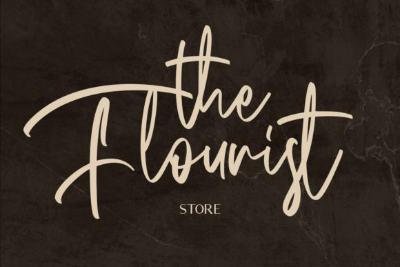 Conspirates Signature Font Poster 5