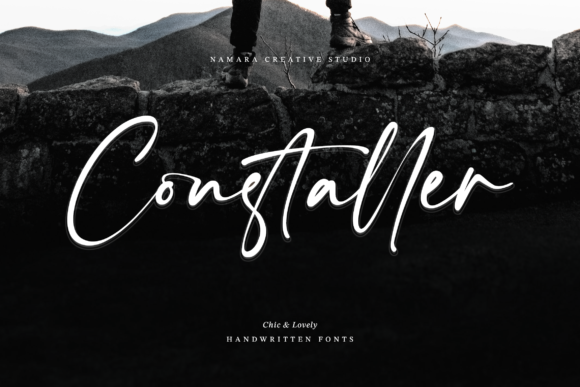 Constaller Font Poster 1