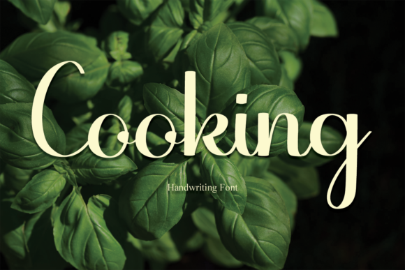Cooking Font Poster 1