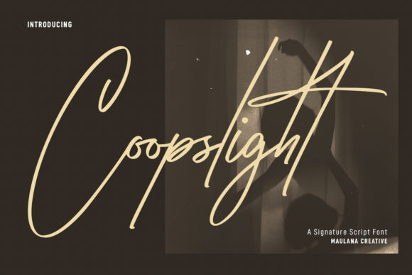 Coopslight Font Poster 1