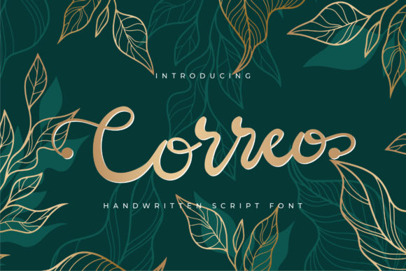 Correo Font Poster 1
