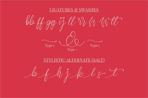 Corria & Bobby Font Poster 4