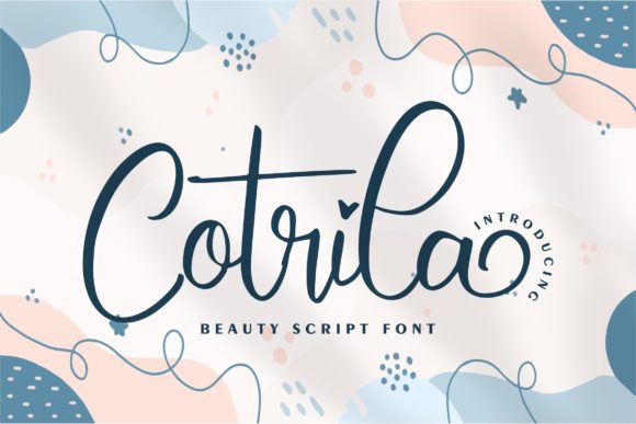 Cotrila Font Poster 1