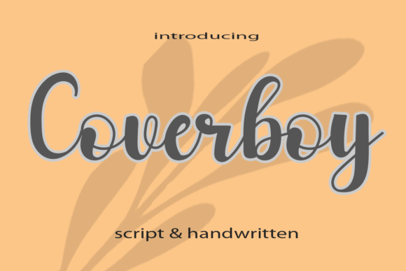 Coverboy Font