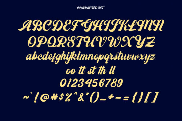 Crankstock Font Poster 8