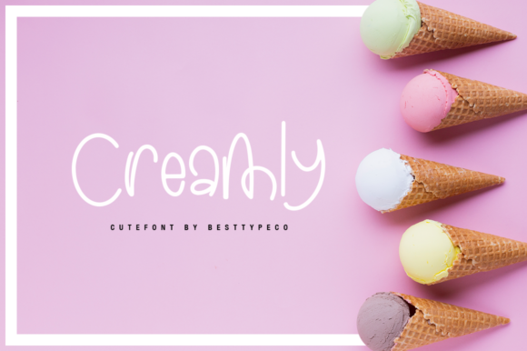 Creamly Font Poster 1