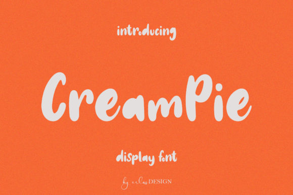 CreamPie Font